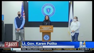 More Than 30,000 Still Without Power In Massachusetts During Blizzard Of 2022