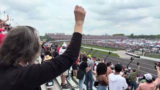 Closest Finish in Indy 500 history! North Short Chute View