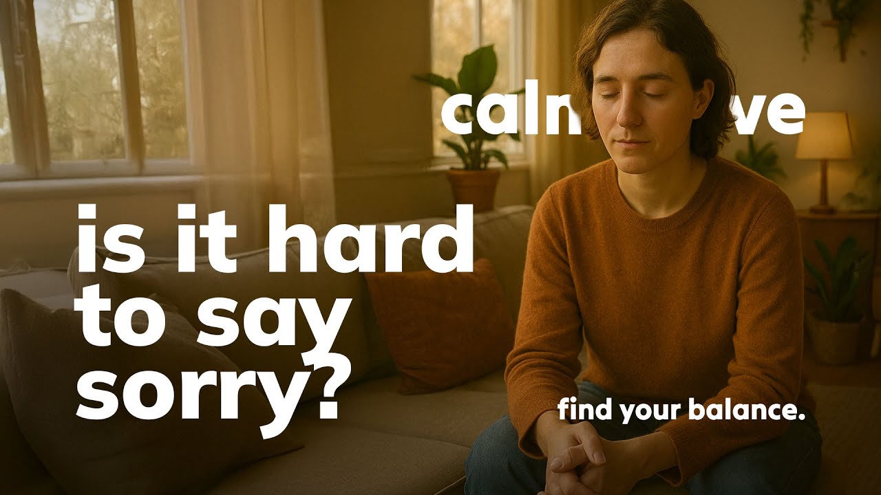 The Strength in Saying Sorry | 5 Minute Guided Meditation on Owning Mistakes + 10 Min Music