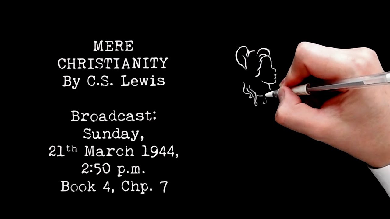 Let’s Pretend by C.S. Lewis Doodle (BBC Talk 23, Mere Christianity, Bk 4, Chapter 7)