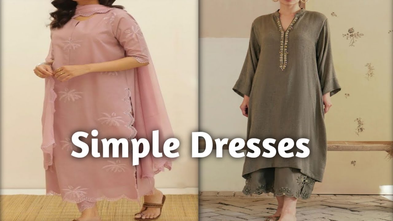 Simple Dresses Collection For Ladies 2025 | @KushiMaqbool