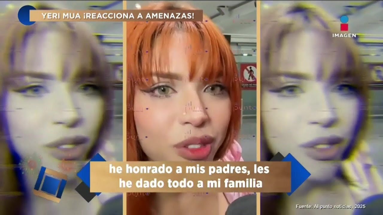 ¡Yeri Mua IMPACTADA por las 4M3NAZ4S de MU3RT3 que recibió por fans de ‘Lonche’!