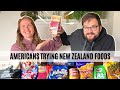 Americans Trying New Zealand Foods Pt. 2 | trying NZ foods for the first time