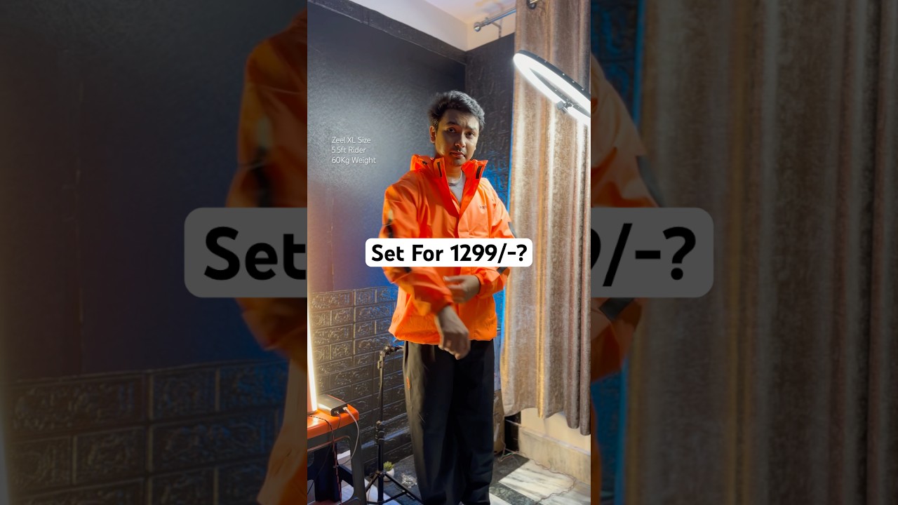 Best Riding Raincoat Set Under 1299/-