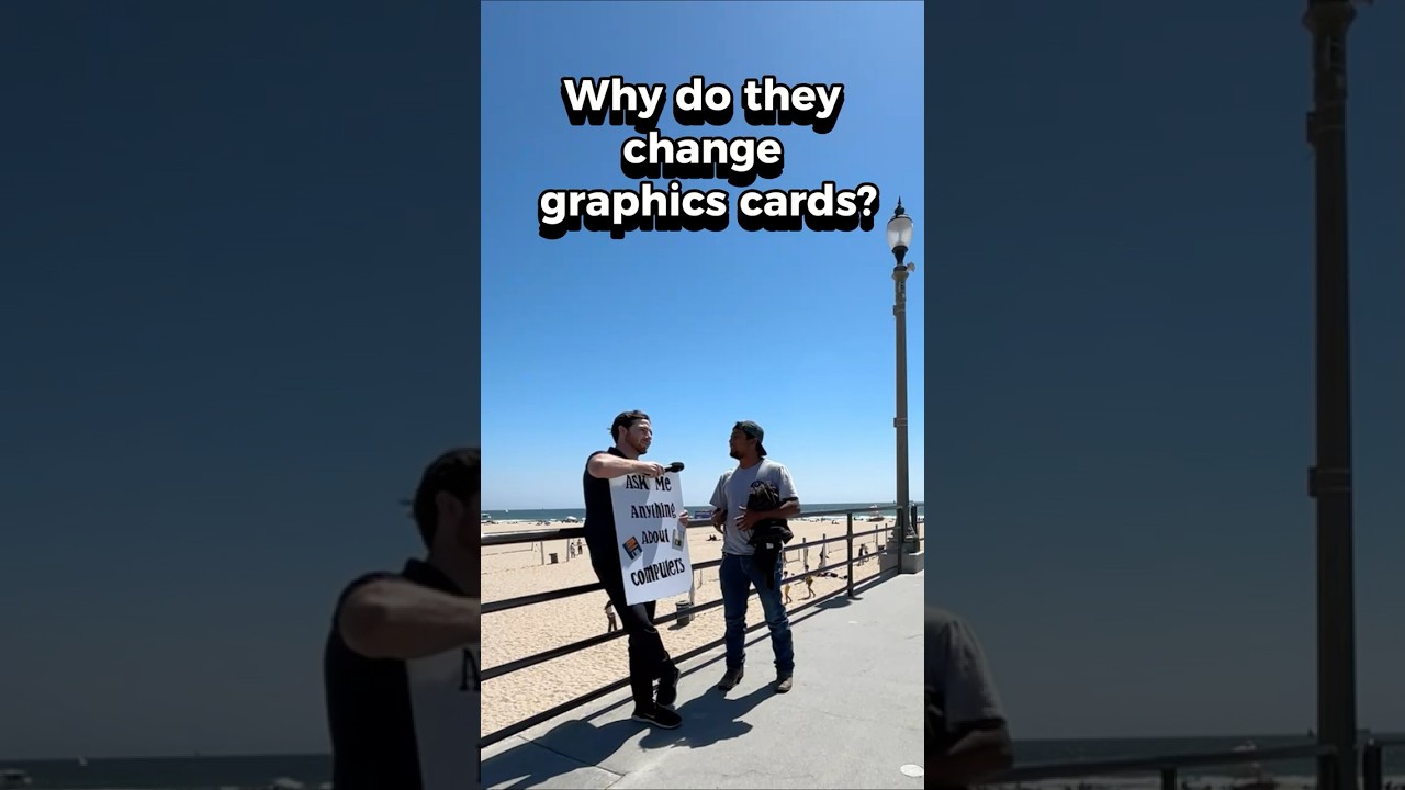 Why do they update graphics cards? 