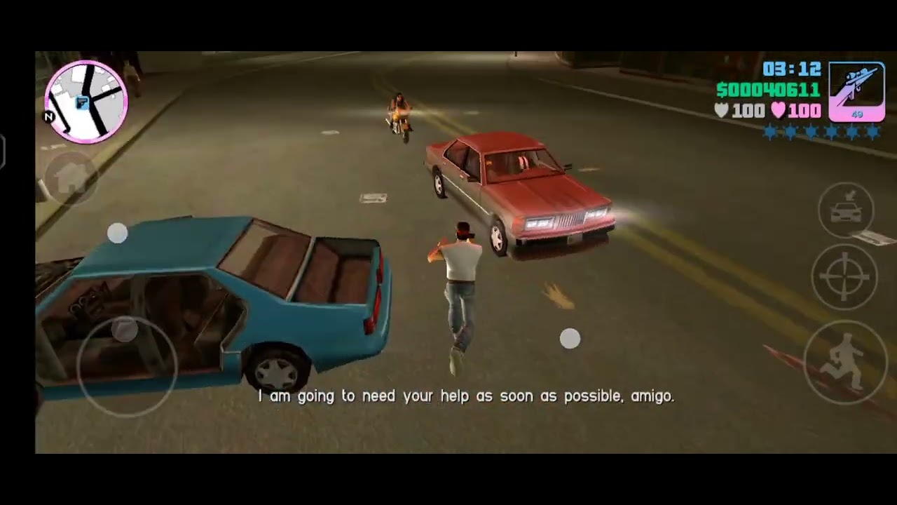 Killing diaz  and saving lance gta vc  part 5