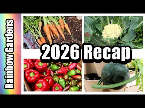 2026 Harvest Recap! March - September in the GreenStalk Gardens!
