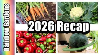 2026 Harvest Recap! March - September in the GreenStalk Gardens!