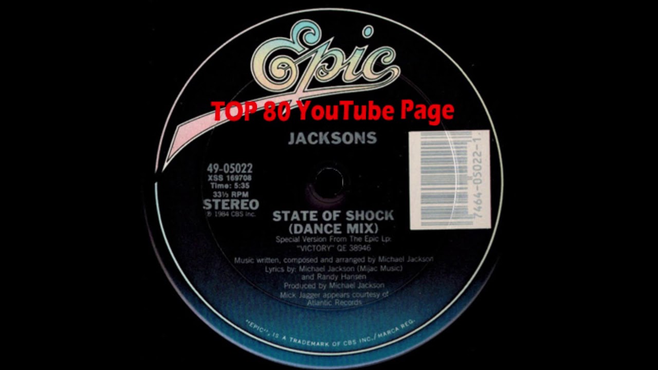 The Jacksons & Mick Jagger State Of Shock (Dance Mix) YouTube