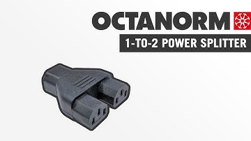 2-to-1 Power Cord Splitter  | Shell Scheme Accessories