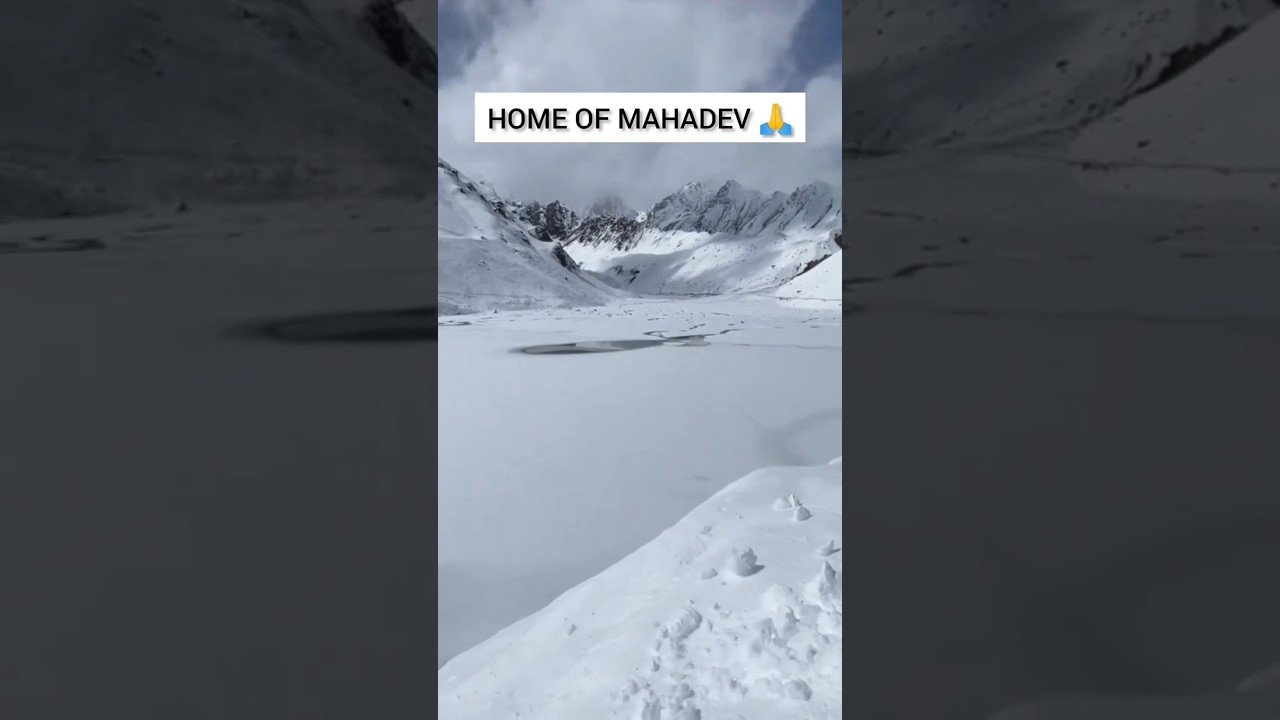 Adi Kailash OM Parvat 🙏 | Parvati Sarovar 📿 🙏 