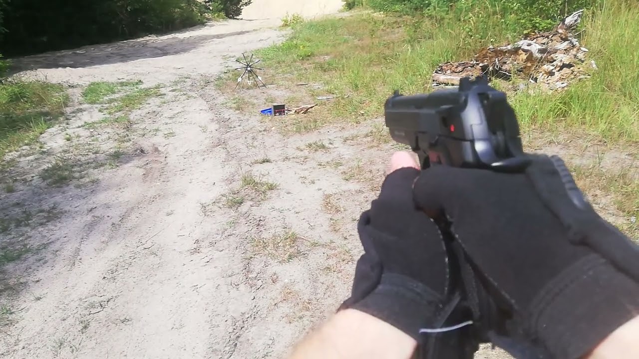 Beretta mod 92 FS ASG Test