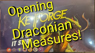 Opening Keyforge Draconian Measures!