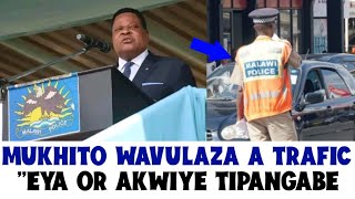 NDUNA YA ZA CHITETEZO AFOTOKOZA KUTI AKUKONZA NJILA YOTHANA NDI CHINYENGO CHA A TRAFFIC POLICE 