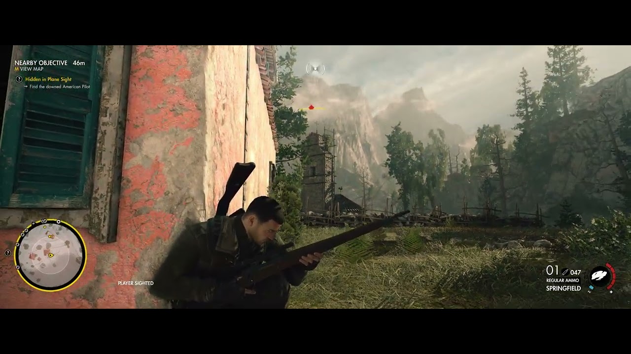 Sniper Elite 4 Find The Downed American Pilot