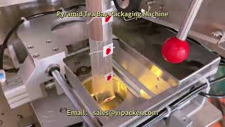 How are pyramid tea bags produced? Pyramid Tea Bag Packaging Machine Manufacturers #pyramidtea