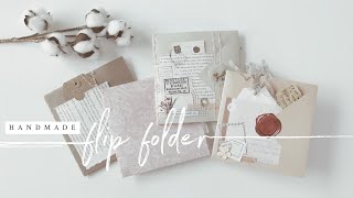 easy flip book/penpal folder | handmade papercraft