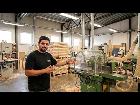 La fabrica de los bancos de trabajo de Sjöbergs, Suecia.