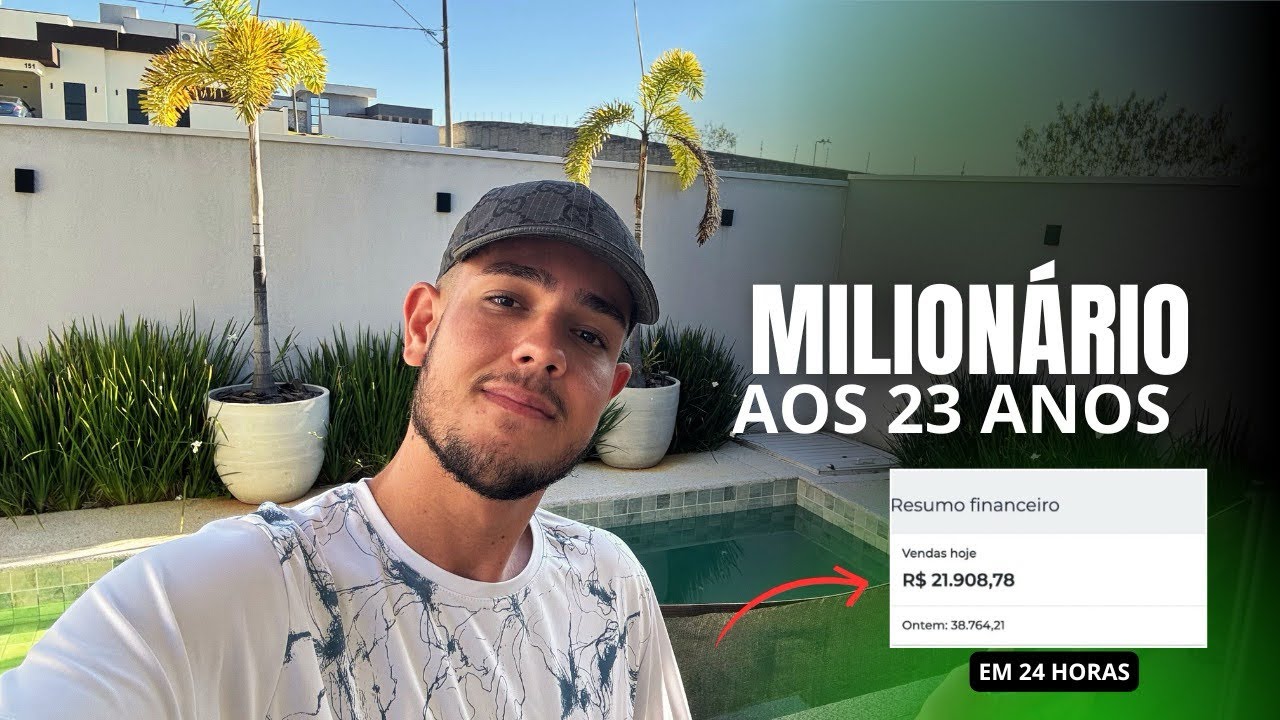 ROTINA DE UM MILIONÁRIO COM 23 ANOS | Júlio Gabriel 