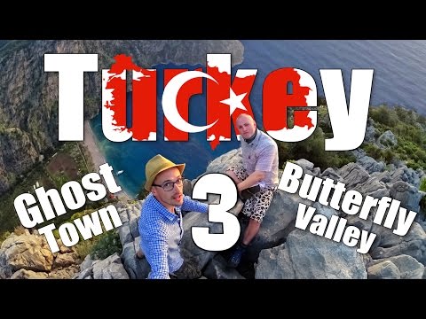 Turkey. Lycian Way #3. Ghost Town - Butterfly Valley (English Subtitles)