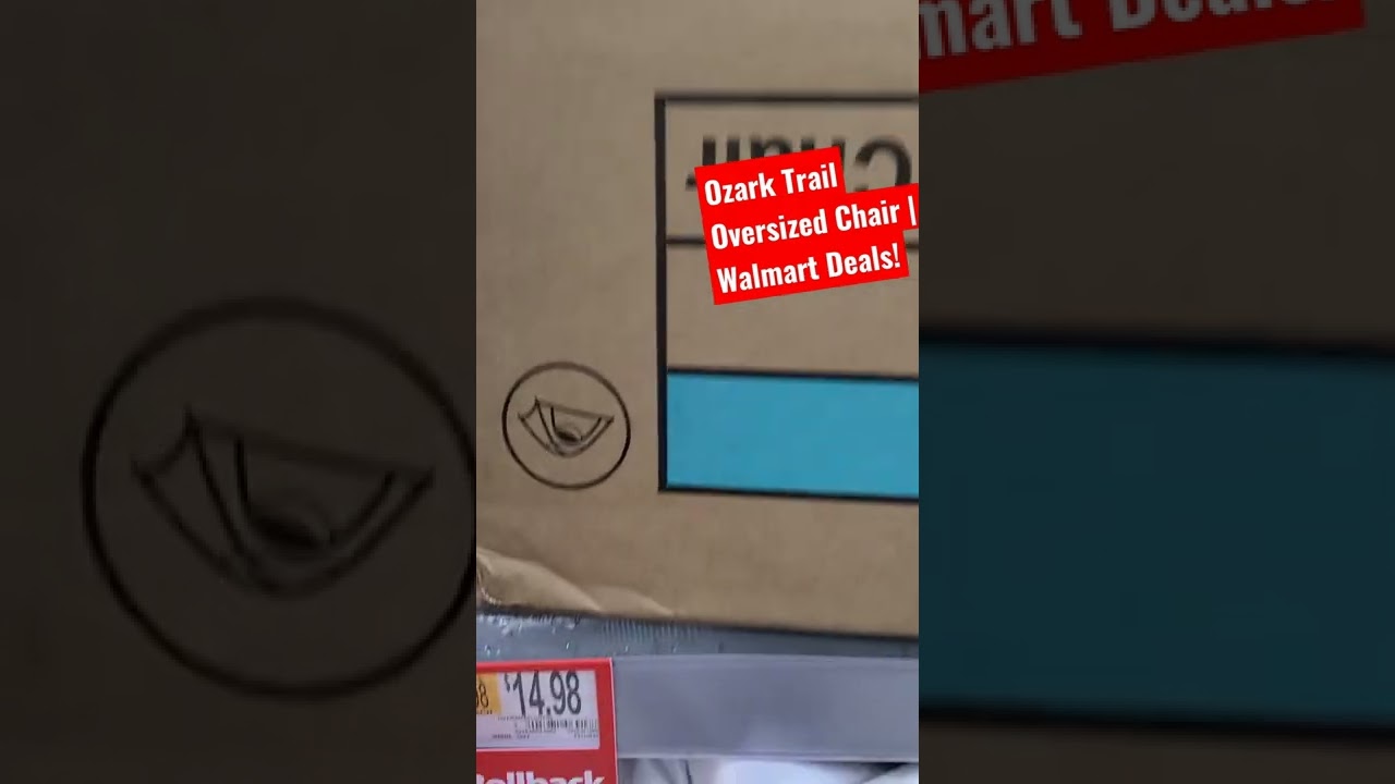 Ozark Trail Oversized Chair | Walmart Deals | 