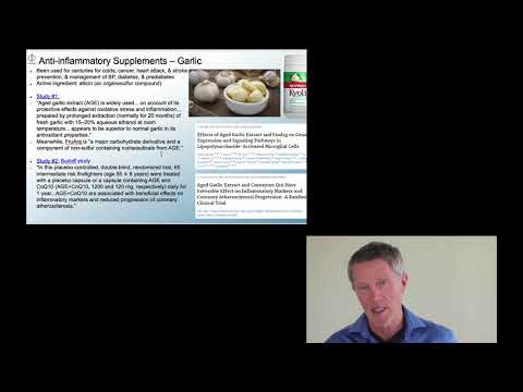SUPPLEMENTS WEBBINAR #4 Garlic Curcumin & other antioxidants - SUPPLEMENTS WEBBINAR #4 Garlic Curcumin & other antioxidants