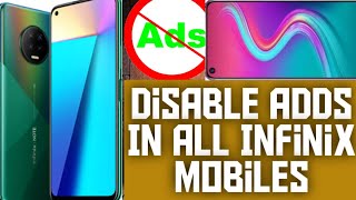 Infinix Mobiles disable all annoying adds