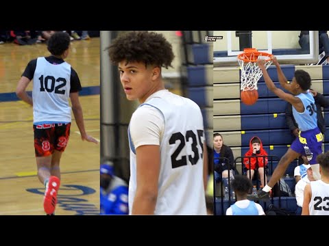 THESE 8TH GRADERS CAN HOOP!! #1 Ranked 8th Grader Marcus Johnson and Brayden Fogle Match-Up at NEO!