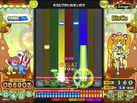 [ポップン]Lv37 A.I.ストリームポップ／キミとワタシのオンガク H