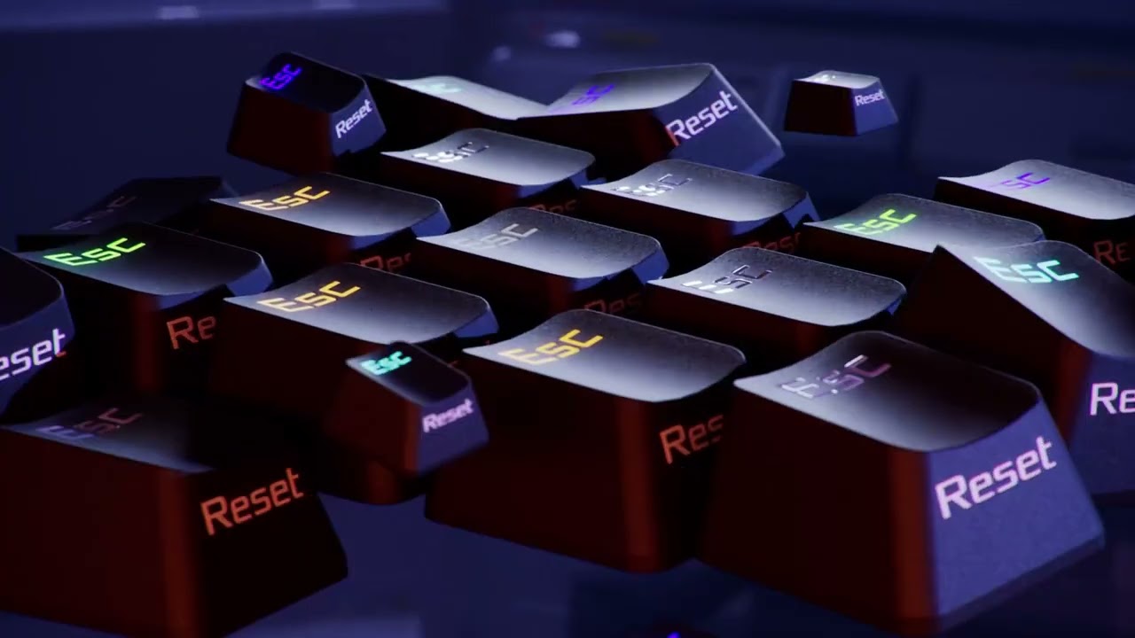 ASUS ROG Strix Scope II 96 Wireless Gaming Keyboard Tri-Mode Connection Dampening Foam
