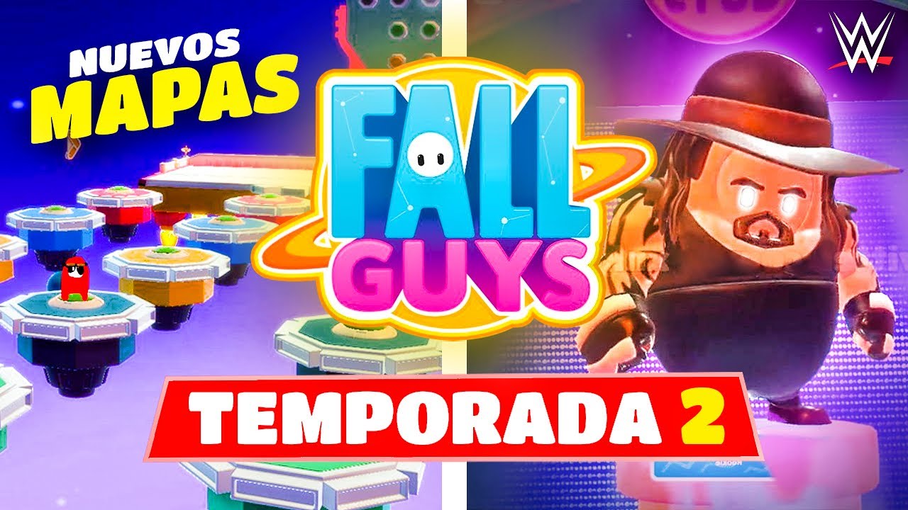 FILTRADA POR ERROR NUEVA *TEMPORADA 2* de FALL GUYS GRATIS!!
