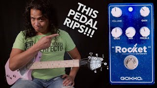 This Pedal RIPS!!! | Gokko Audio Rocket Distortion Pedal