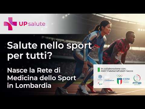 Video Nasce la Rete di Medicina dello Sport in Lombardia | Evento istituzionale a Palazzo Lombardia