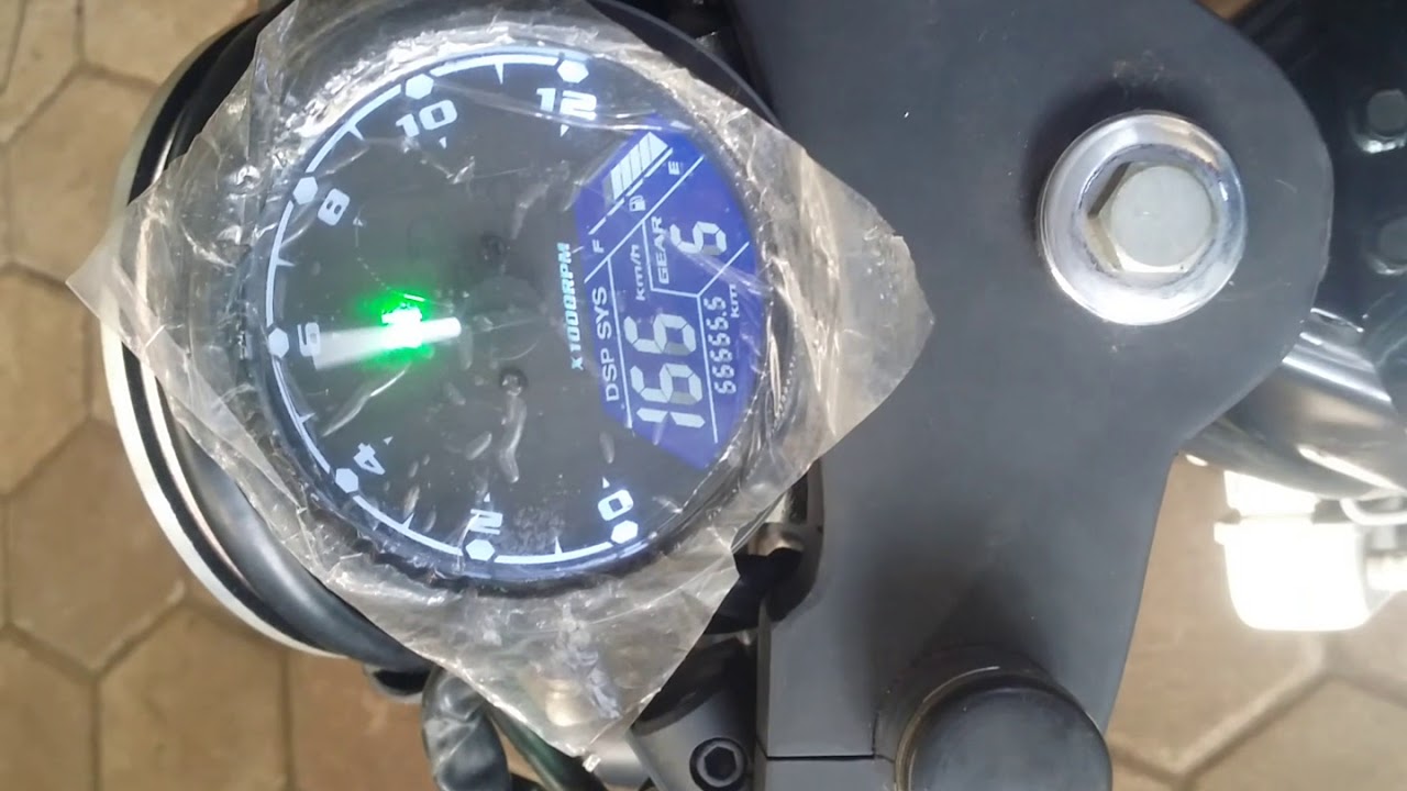 test speedometer digital bulat. newteck
