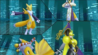Renamon to Sakuyamon Evolution Line | Digimon Cyber Sleuth Complete Edition