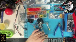 Electronics Project #28: Space Drop Power Subsystem | Learning Electronics In The Lab With Jay Jay