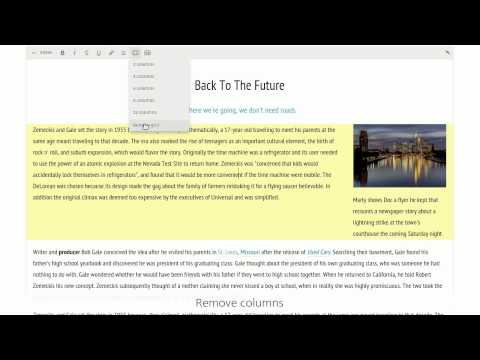 Easywyg Rich Text Editor