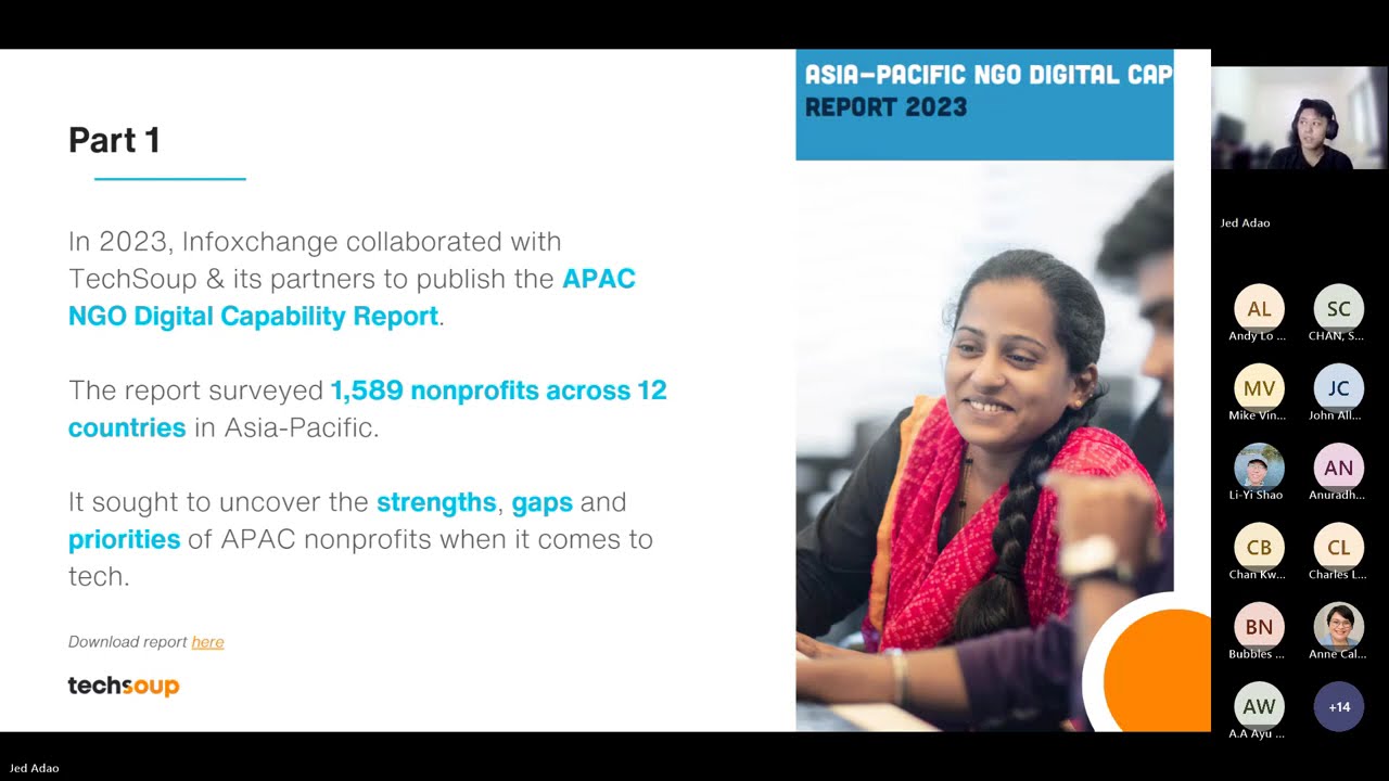 Tech for Good: Technology Resources for Nonprofits through TechSoup (October 23, 2025)