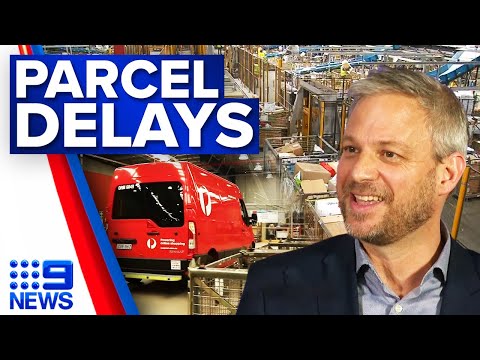 Australia Post faces significant delays | 9 News Australia