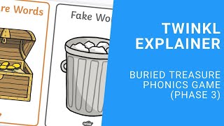 Buried Treasure Phonics Game (Phase 3) screenshot 4