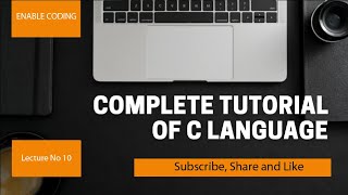 while & do while loop in C language : C Tutorial in Urdu/Hindi # 10