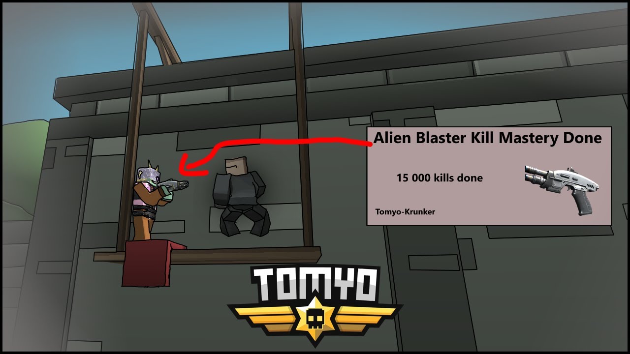 alien blaster mastery