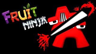 Alphabet Lore But Its Fruit Ninja
