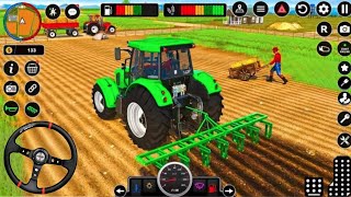 Modern Tractor Farming Driving Simulator 3D - New Tractor Games - Android  Gameplay screenshot 1