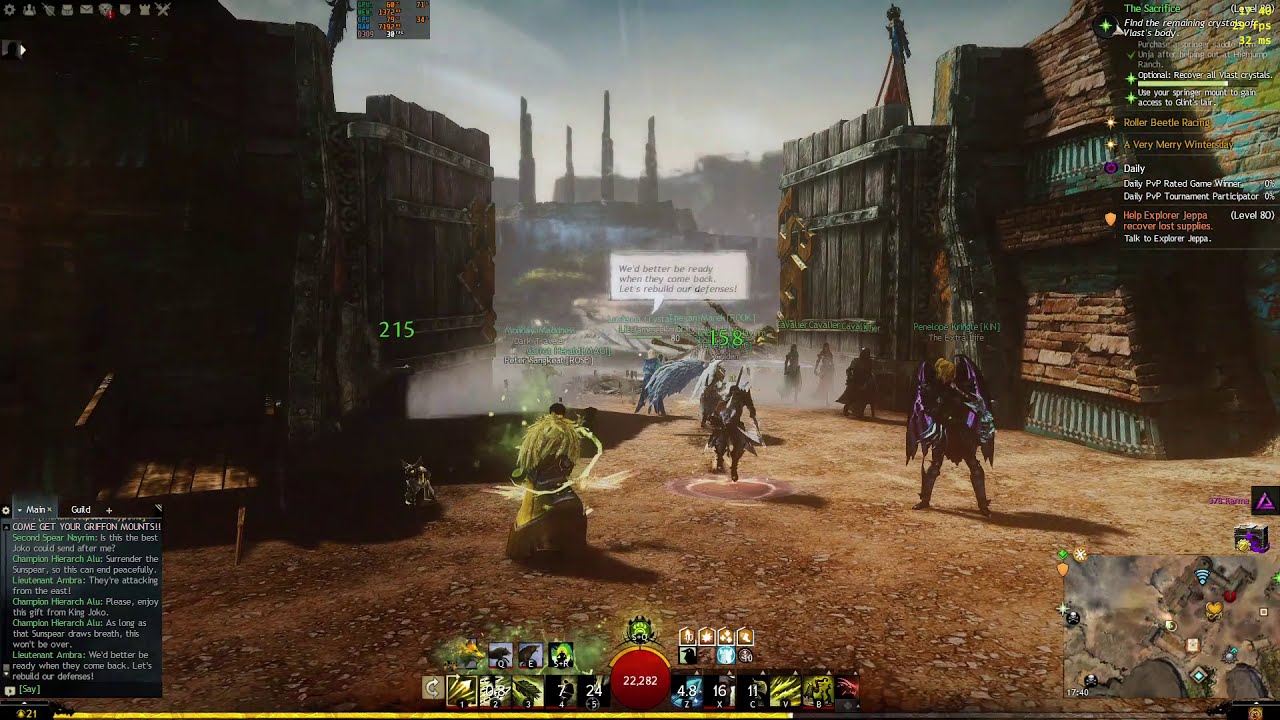 Guild Wars 2 : Amazing Graphic Like Next-Gen - battle scenes (Peter Sang Preset in Gw2Hook)