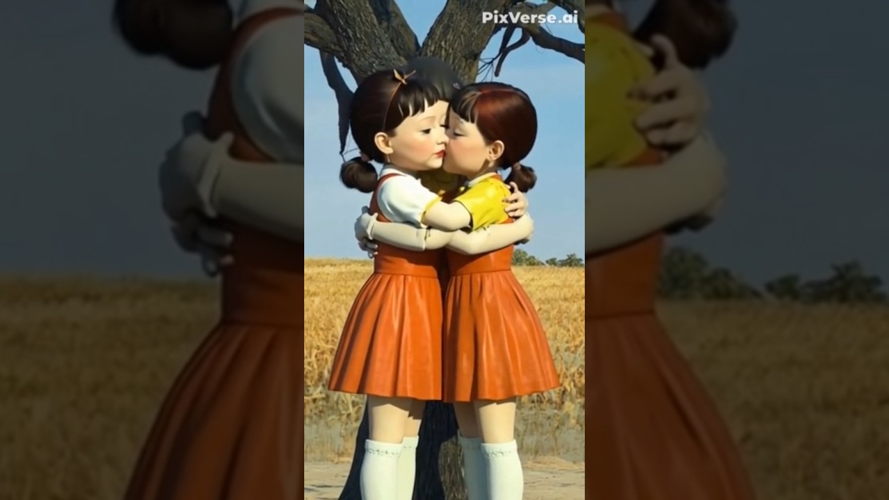 Squid Game ai mentality hug 