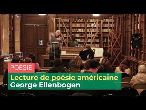 American Poetry Reading - George Ellenbogen | ENS-PSL