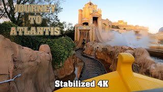 Journey to Atlantis POV (Stabilized 4K) - Seaworld Orlando @CoasterMasterMedia1
