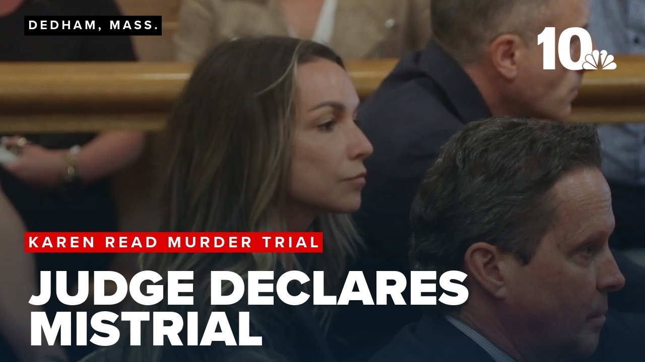 Judge declares mistrial in Karen Read murder case - YouTube