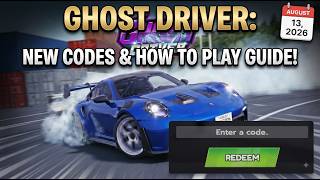 NEW CODES & HOW TO PLAY GUIDE! | Ghost Driver Roblox (August 13, 2026) screenshot 4